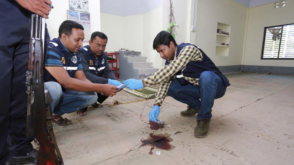 تصویر ۹ متهم حمله به مسجد شیعیان در بنگلادش، گناهکار شناخته شدند