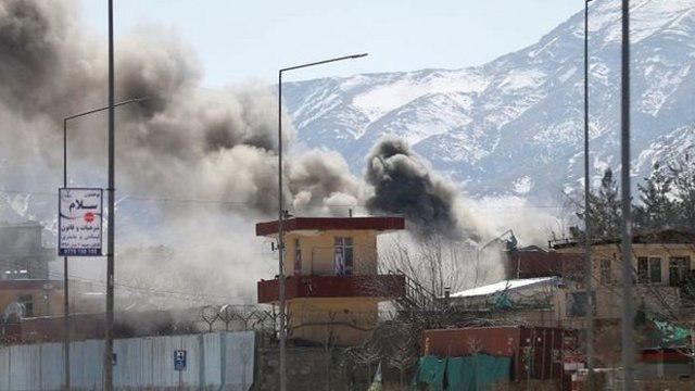 تصویر استفاده از مواد شیمیایی در حمله انتحاری کابل
