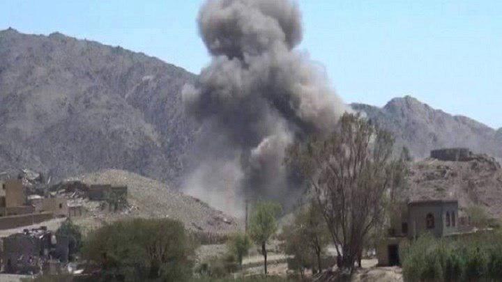 تصویر شهادت چهار یمنی در بمباران جنگنده‌های سعودی