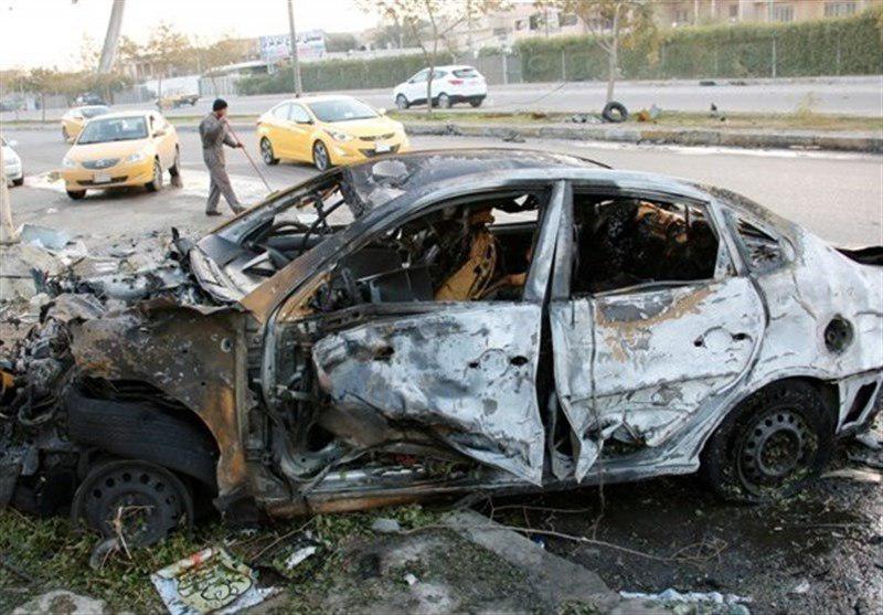 تصویر انفجار در جنوب بغداد