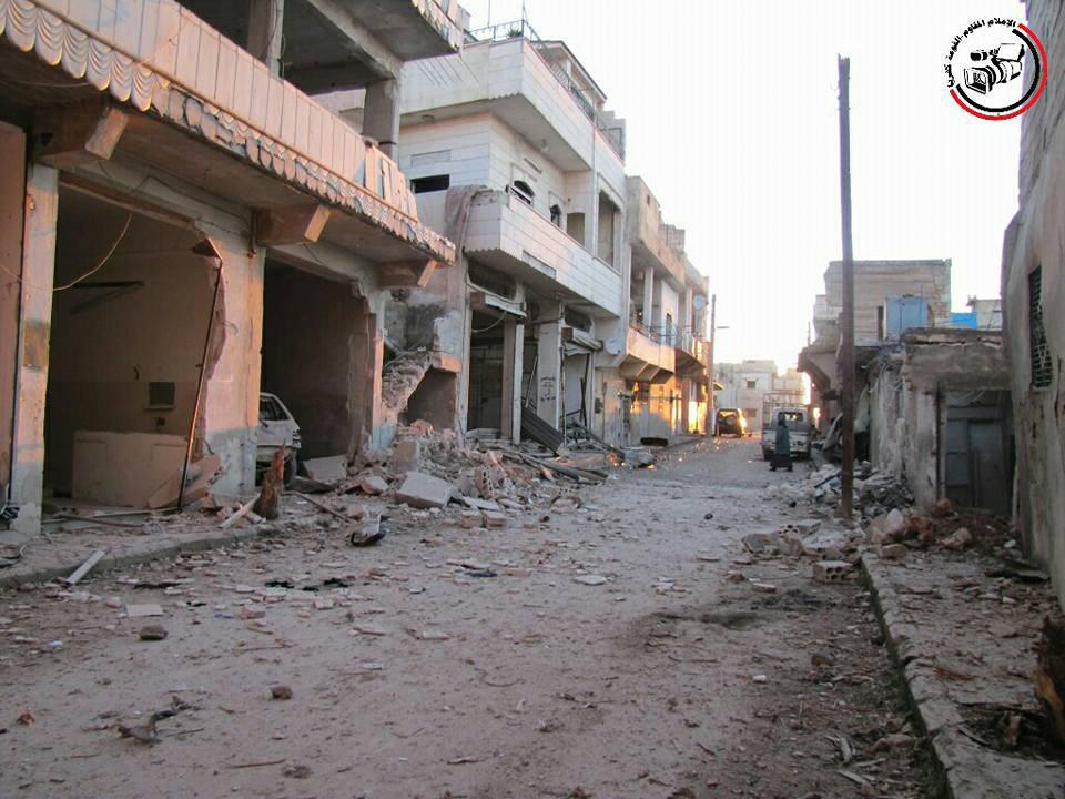 تصویر حمله خمپاره ای سنى هاى تندرو به شهر شيعه نشين فوعه در سوريه