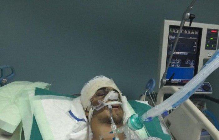 تصویر شهادت جوان ۱۸ سال بحرینی که از ناحیه سر هدف قرار گرفته بود