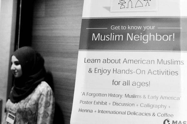تصویر برنامه «همسایگان مسلمان خود را بشناسید» در آمریکا