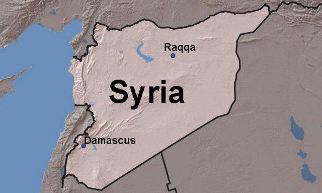 تصویر انهدام ۶ پایگاه داعش در رقه در حملات هوایی سوریه با کمک اطلاعاتی عراق