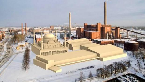تصویر نگرانی از نشر تفکرات افراطی با ساخت مسجد توسط آل خلیفه در پایتخت فنلاند