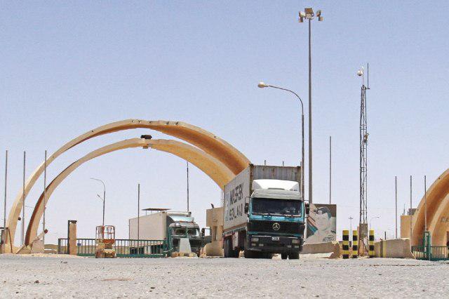 تصویر آمادگی اردن برای بازگشایی گذرگاه مرزی با عراق