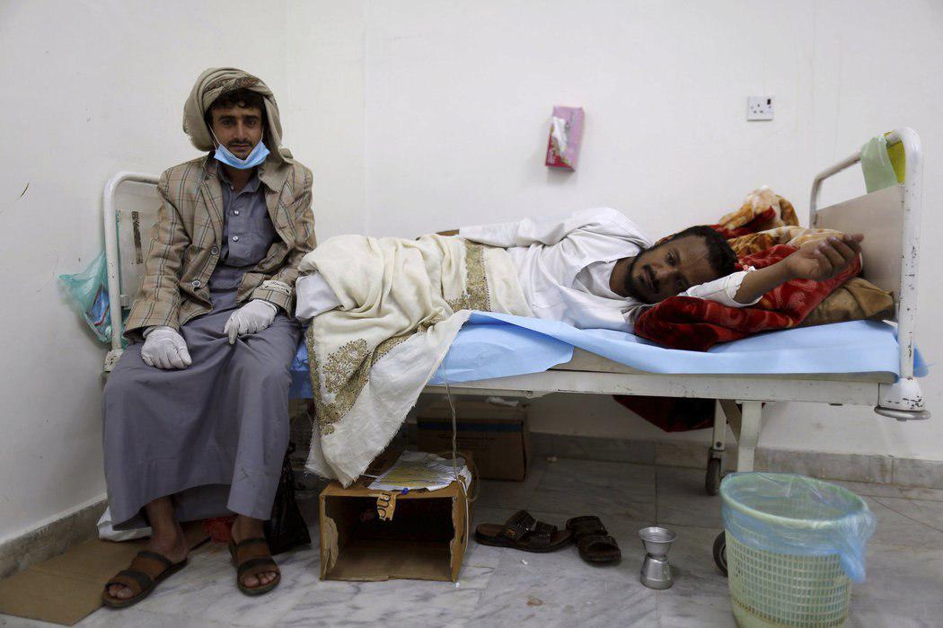 تصویر ۶۰۰ مورد مرگ بر اثر وبا در یمن در ۷۲ ساعت