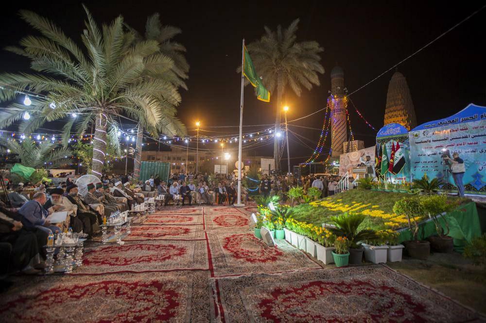 تصویر برپایی دهمین جشنواره فرهنگی «امام حسن علیه السلام» در «حله» عراق