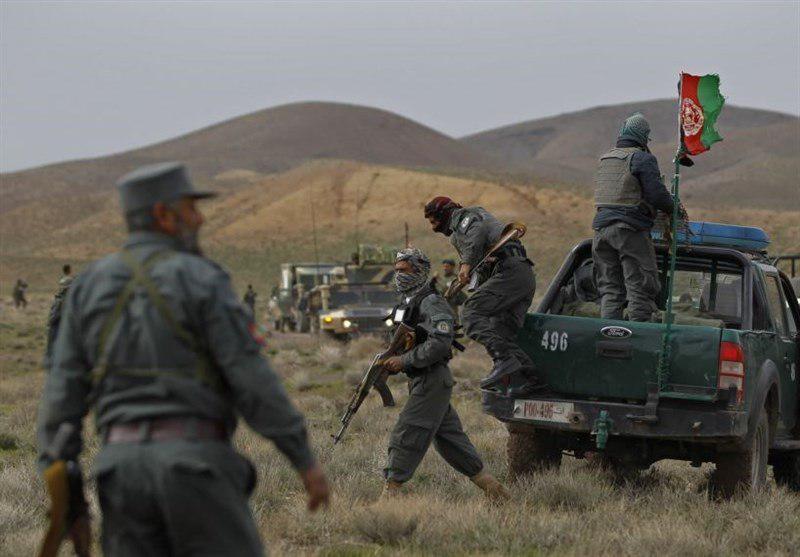 تصویر درگیری پلیس افغانستان با عناصر طالبان در هرات