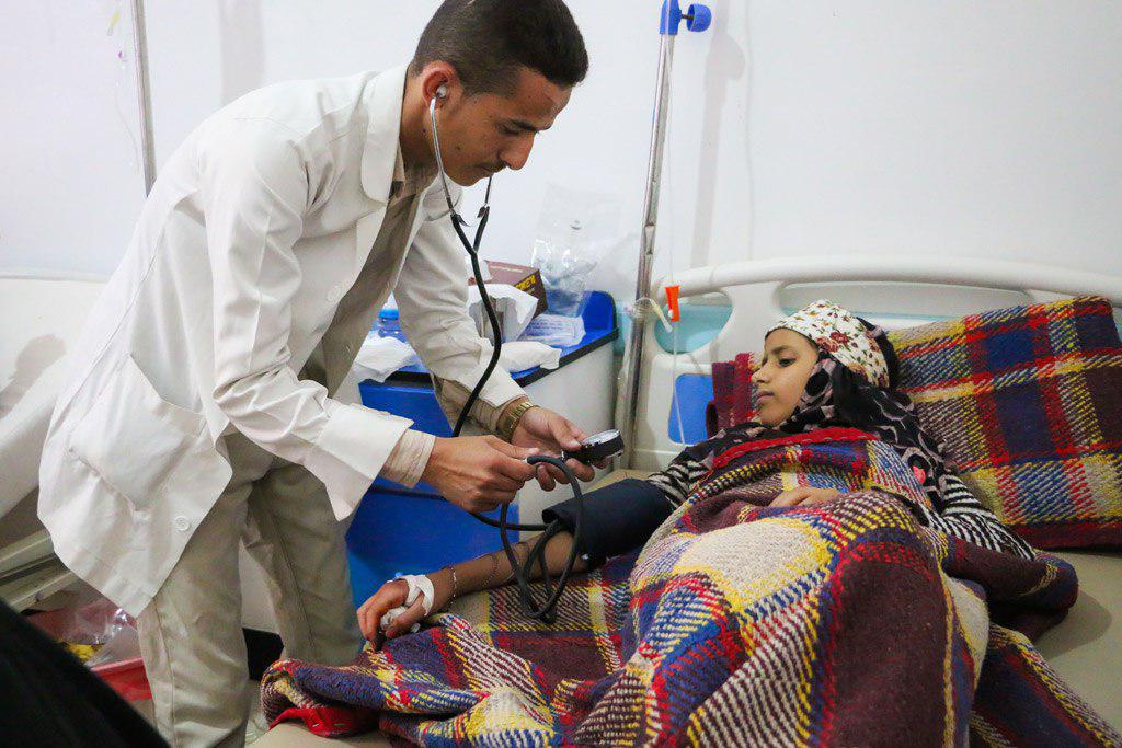 تصویر ابتلای 284 هزار نفر در یمن به بیماری وبا