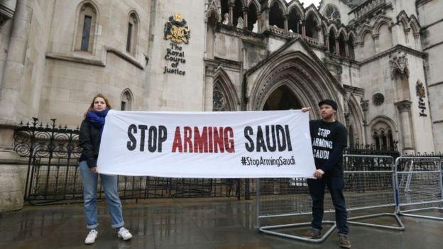 تصویر احتمال تعلیق فروش سلاح انگلیس به عربستان سعودی