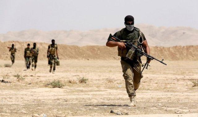 تصویر ناکامی حمله داعش به مرز سوریه توسط نیروهای عراقی