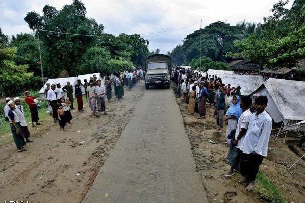 تصویر درخواست برای تضمین حقوق مسلمانان میانمار