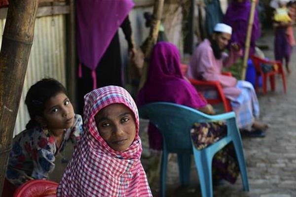 تصویر محاصره مسلمانان روهینگیا و ممنوعیت رساندن غذا و دارو