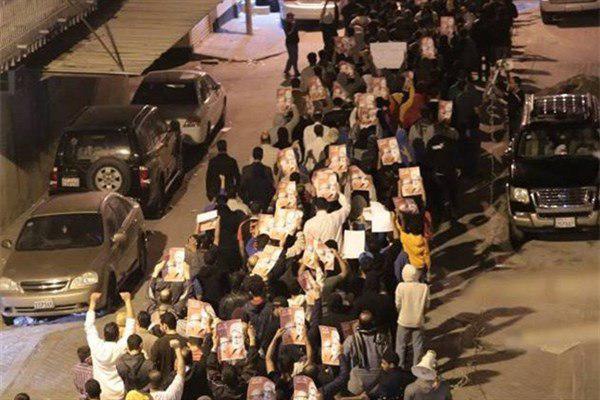 تصویر ادامه اعتراض ها در بحرین