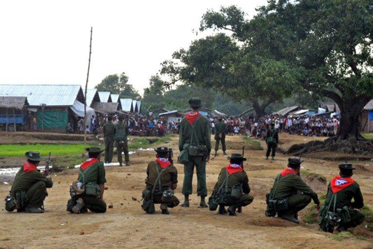 تصویر پاکسازی نژادی توسط ارتش میانمار