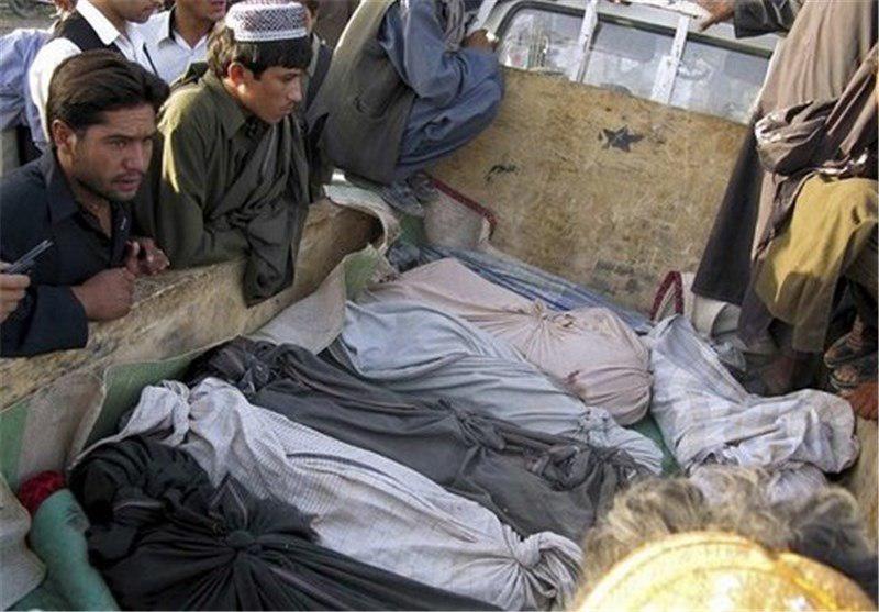 تصویر تایید قربانی شدن غیر نظامیان در بمباران های آمریکا در افغانستان