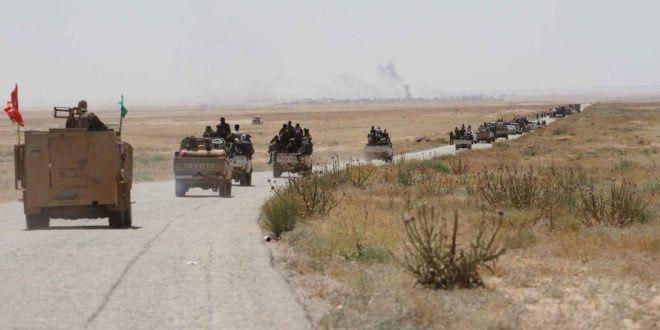 تصویر آزادی پنج روستا در غرب عراق از دست داعش