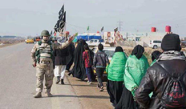 تصویر هلاکت ۲ انتحاری در تلاش برای حمله به زائران در جنوب غرب بغداد