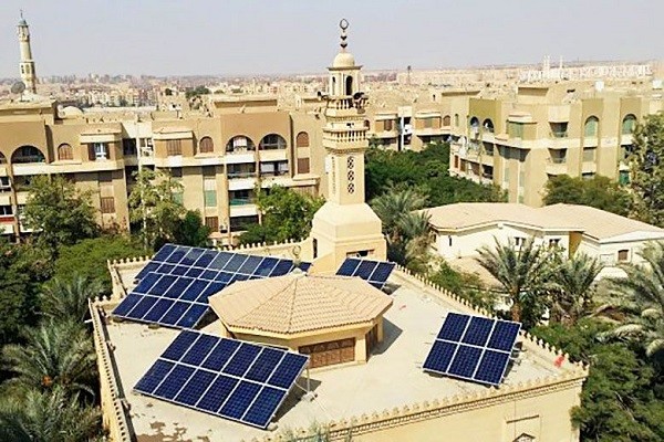 تصویر استفاده از انرژی خورشیدی در مساجد پاکستان