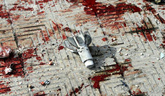 تصویر چهار شهید و مجروح در حمله خمپاره‌ای به دمشق