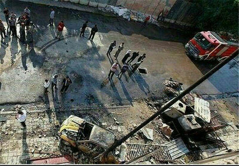 تصویر انفجار در شهر مقدس کاظمین