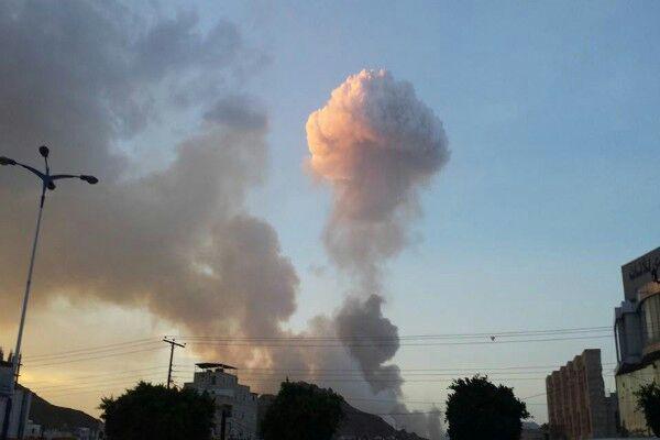 تصویر صنعا؛ آماج حمله گسترده جنگنده‌های سعودی