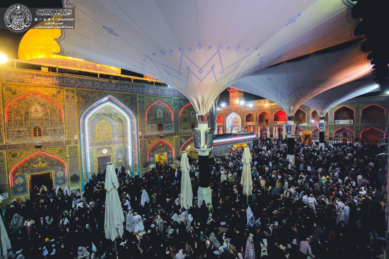 تصویر گزارش تصویری ـ عزاداری شیعیان به مناسبت شهادت امام هادی علیه السلام در آستان مقدس علوی در نجف اشرف