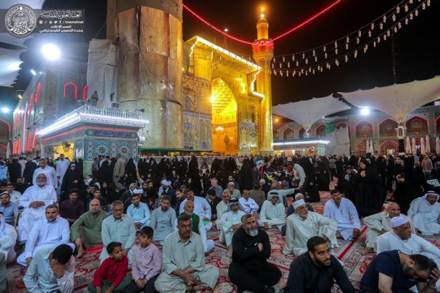 تصویر گزارش تصویری ـ عزاداری شیعیان در حرم های مطهر کشور عراق در سالروز شهادت حضرت زینب کبری سلام الله علیها
