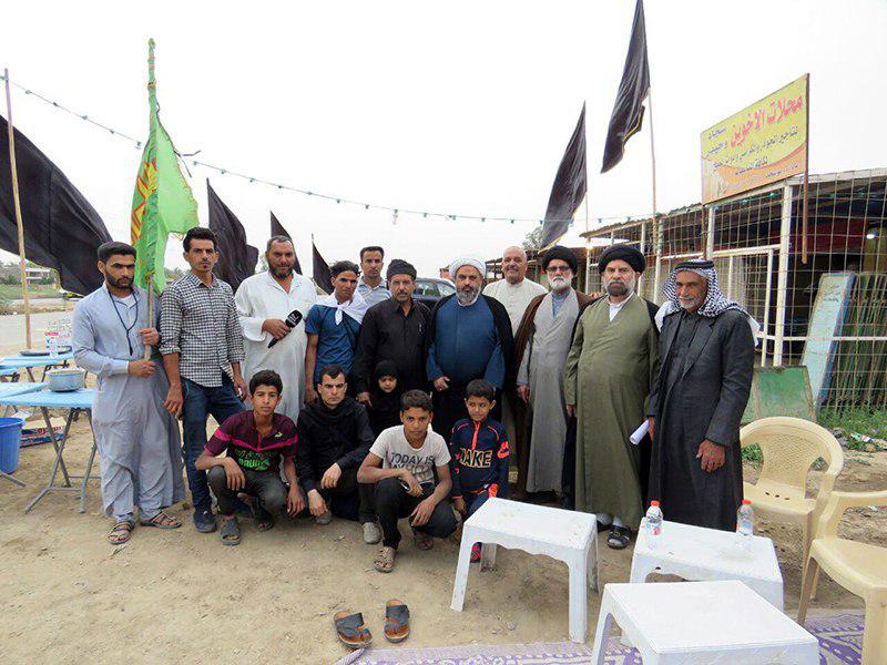 تصویر ادامه فعالیت های مجمع جهانی هیئات و مواکب حسینی در کشور عراق