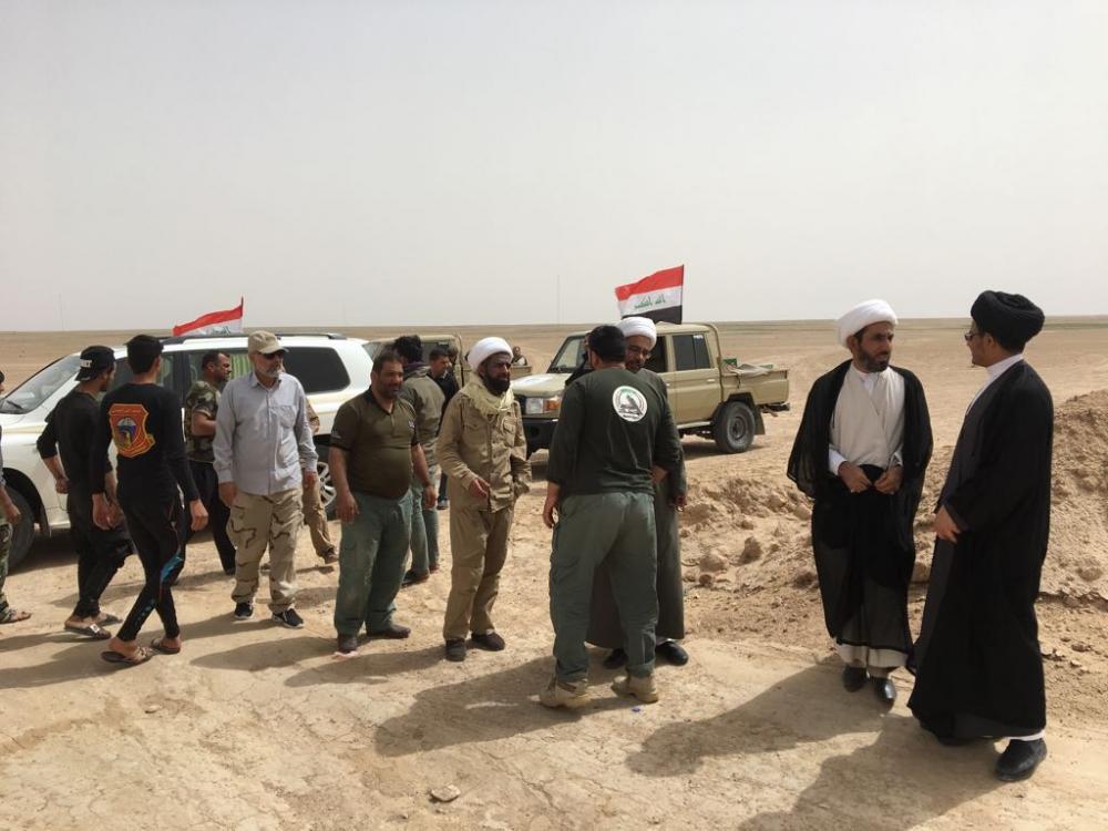 تصویر کمک‌های آستان مقدس عباسی برای نظامیان عراقی ارسال شد