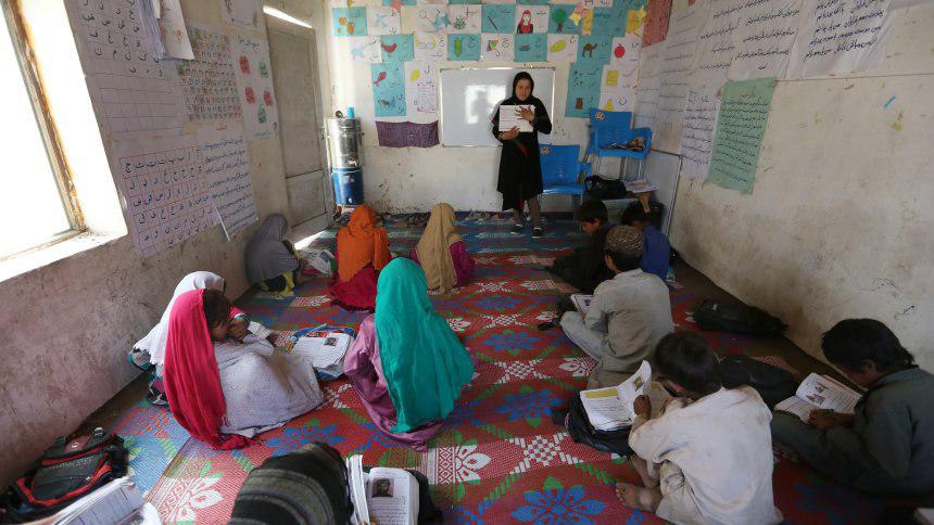تصویر محرومیت نیمی از کودکان افغانستان از تحصیل به دلیل افزایش حملات سنی‌های تندرو