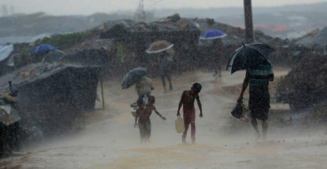 تصویر باران‌های موسمی؛ قاتل جدید مسلمانان روهینگیا