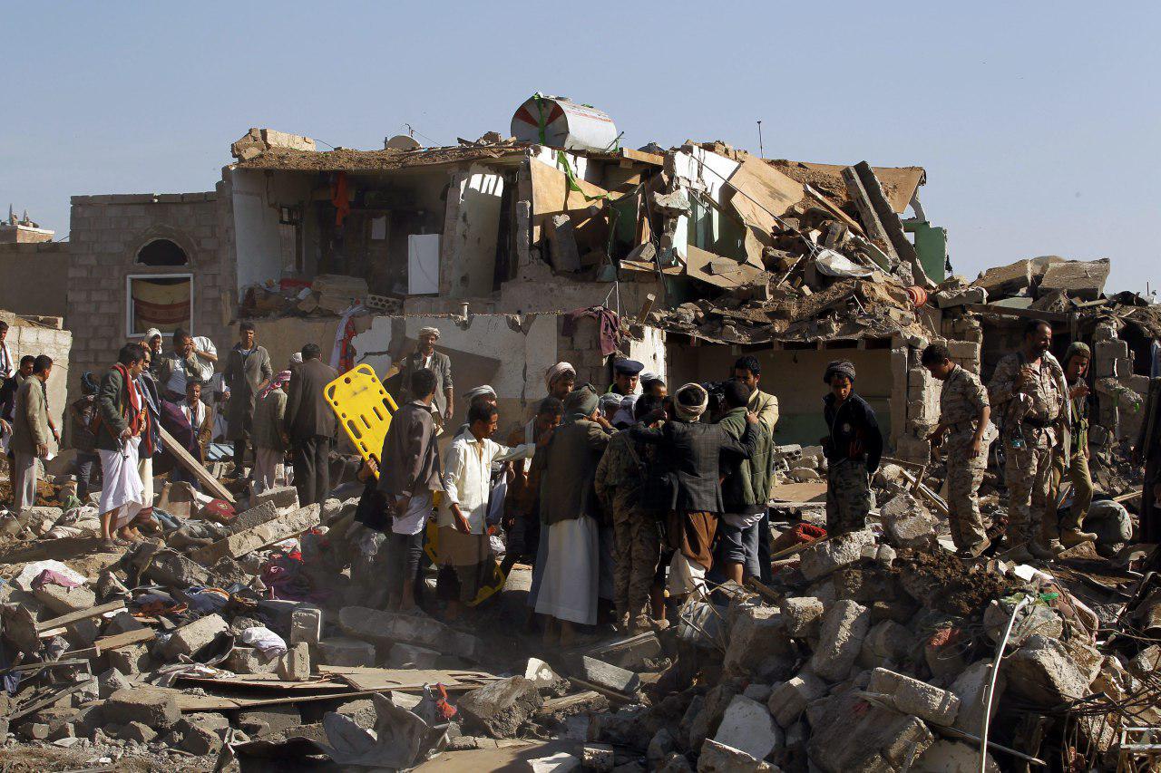 تصویر جنایت جدید جنگنده‌های ائتلاف سعودی در یمن