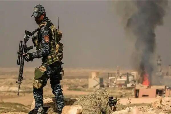 تصویر بازداشت ۱۳ فرمانده داعش در شمال غرب موصل