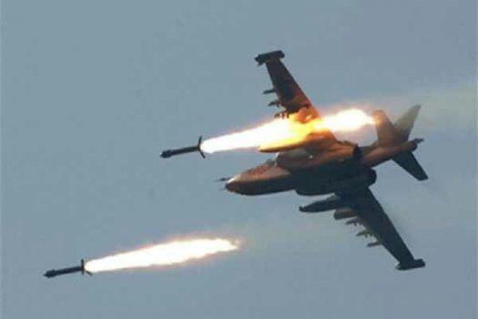 تصویر هلاکت ۱۵ داعشی در حمله جنگنده‌های عراقی در استان دیالی