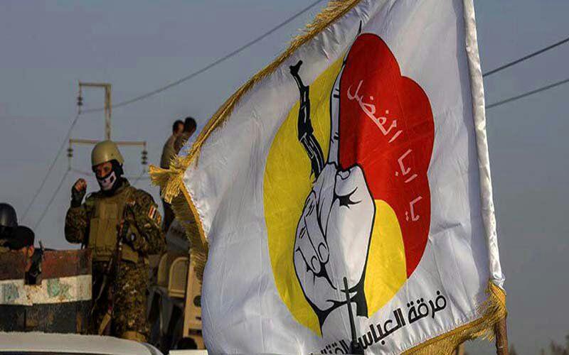 تصویر تامین امنیت مسیر حجاج عراقی توسط نیروهای  مدافاع از عتبات و مقدسات عراق