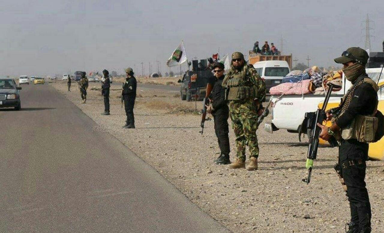تصویر بازگشایی مجدد جاده بغداد سامراء