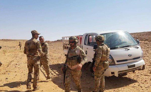 تصویر تسلط ارتش عراق بر اردوگاه وابسته به داعش در الانبار