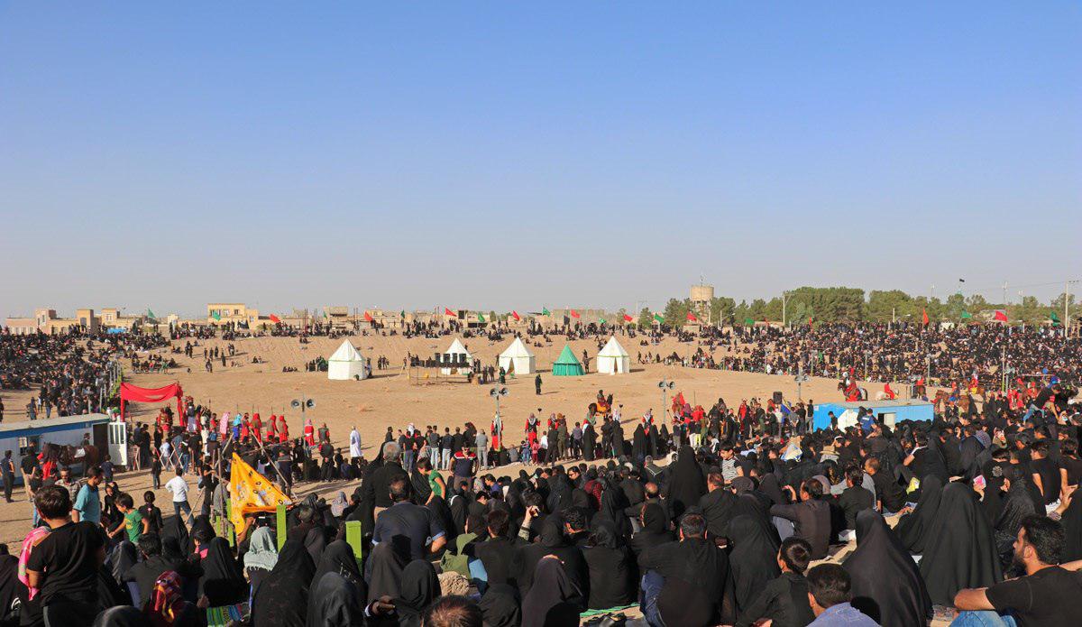 تصویر گزارش تصویری ـ برگزاری مراسم تعزیه عاشورای در نوش آباد کاشان ـ ایران