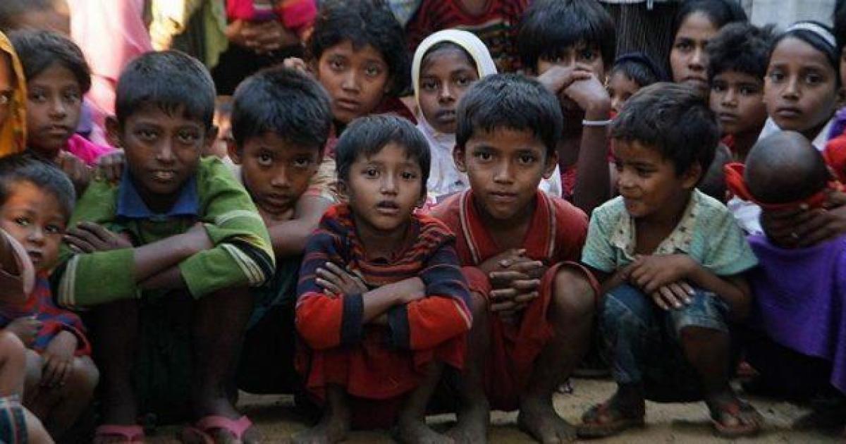 تصویر مشکلات تحصیلی برای نیم میلیون کودک روهینگیایی