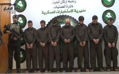تصویر کشف باند مرتبط با داعش در ۴ استان عراق