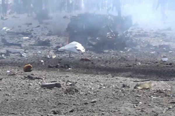 تصویر شهادت ۵ شهروند یمنی در حمله ائتلاف سعودی