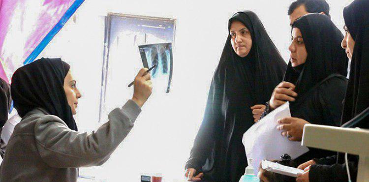 تصویر جزئیات ارائه خدمات درمانی رایگان به زائران اربعین توسط آستان مقدس حسینی