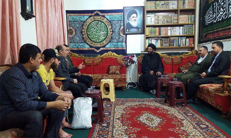 تصویر دیدار مدیران موسسات عراقی با مدیر مرکز اندیشه اسلامی اهل بیت علیهم السلام