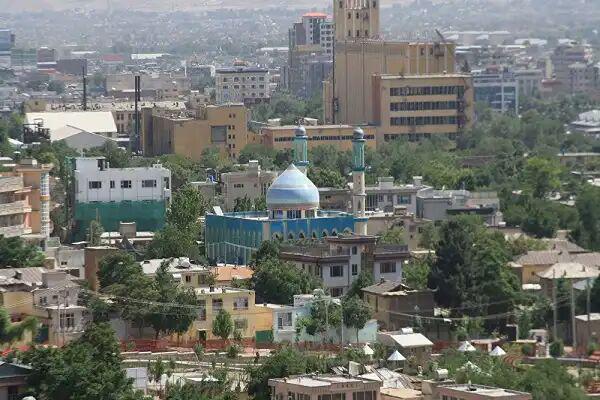 تصویر انفجار در ورودی شهر «کابل»