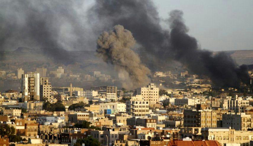 تصویر ادامه حملات به یمن/۳ شهید در یورش جنگنده‌ های سعودی به غرب یمن