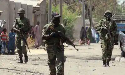 تصویر ارتش نیجریه داعش را از شهر ران بیرون کرد