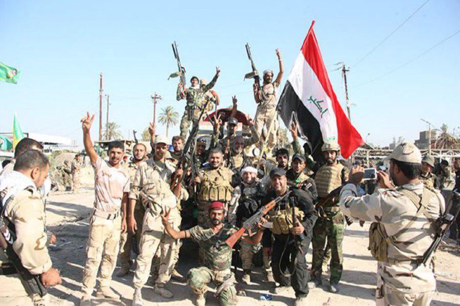 تصویر نیروهای الحشد الشعبی عملیات داعش را خنثی کردند