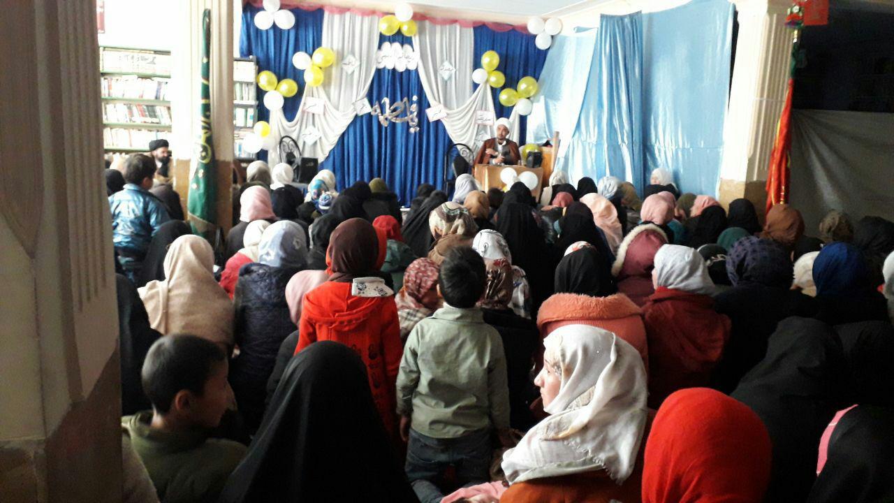 تصویر جشن ولادت حضرت زهرا سلام الله علیها، در کابل